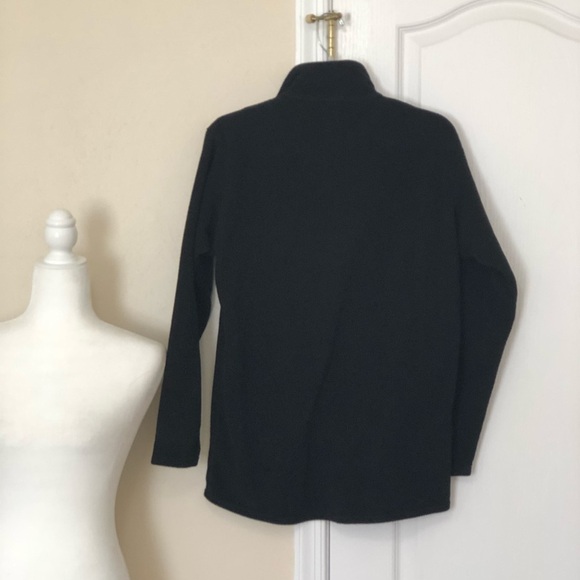 Patagonia Capilene 1/4 Zip Black Pullover - Picture 2 of 5